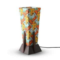 'Autumn Glow' Decorative Table Lamp In Mango Wood (36.8 Cm, Without Bulb, Handcrafted)