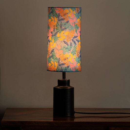 'Frond' Decorative Table Lamp In Metal (45 Cm, Without Bulb, Handcrafted)