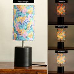 'Frond' Decorative Table Lamp In Metal (44.5 Cm, Without Bulb, Handcrafted)