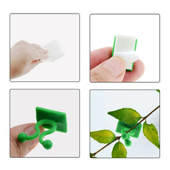 30pcs Climbing Plants Wall Clips (Large Size), Vine Plant Climbing Fixing Clip Hook Invisible Plant Clips for Climbers Plant Wall Clips Plant Support Binding Clip