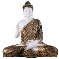 Gautam Buddha Statue Showpiece Idol Figurine for Feng Sui, Vastu, Home Decor, Office, Diwali, Gifting, Living Room, Bedroom, Study Table -27