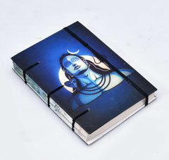 Handmade Printed Cardboard Journal Diary with Buckle Lock Unruled 200 Pages Notepad Personal Diaries for Men and Women -1