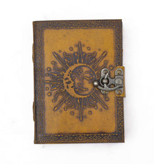 Leather Journal Diary with Premium Antique String Closure vintage Journal handmade 200 pages white unruled|travel Diary|personal journal -9