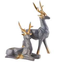 Decorative Flower Vases showpiece for Living Room, Bedroom, Kitchen, Dining Room, Office Decoration Home Decor 14 Inch (White Orange)