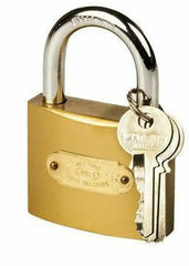 Kaixing Heavy-Duty Brass Padlock with 3 Keys – Anti-Rust Security Lock