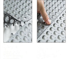 Anti Slip Bathroom Floor Mat, Shower Anti Slip Mat for Bathroom Floor, Striped Anti Skid, Stand up mat for Bath, Kitchen, Anti Bacterial (Random Color - 1 Piece)