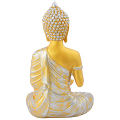 Gautam Buddha Statue Showpiece Idol Figurine for Feng Sui, Vastu, Home Decor, Office, Diwali, Gifting, Living Room, Bedroom, Study Table -27