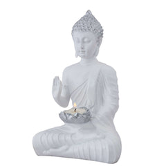 Gautam Buddha Statue Showpiece Idol Figurine for Feng Sui, Vastu, Home Decor, Office, Diwali, Gifting, Living Room, Bedroom, Study Table -27