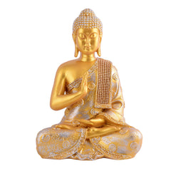 Gautam Buddha Statue Showpiece Idol Figurine for Feng Sui, Vastu, Home Decor, Office, Diwali, Gifting, Living Room, Bedroom, Study Table -27