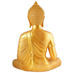 Gautam Buddha Statue Showpiece Idol Figurine for Feng Sui, Vastu, Home Decor, Office, Diwali, Gifting, Living Room, Bedroom, Study Table -27