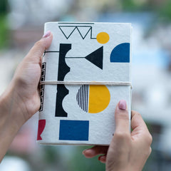 Handcrafted Bahi Style Marble Cover Diary