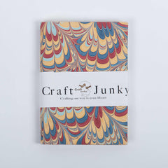 Handcrafted Bahi Style Marble Cover Diary