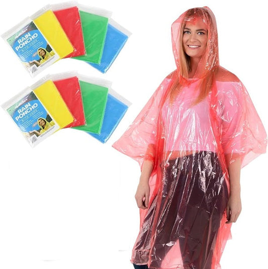 Poncho Rain Coat with Hood Raingear for Outdoor Activities and Travel Rainsuit Rain Protection Barsaati Water Resistant Reusable Rainwear for Men Women