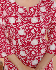 Women's Short Kurti Tops for Jeans | Stylish Rayon Kurta for Girls | Trendy Ethnic Short Kurta for Daily & Office Wear PR46