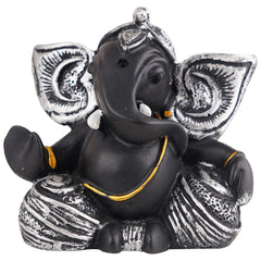 Ganesha Statue Showpiece Idol Shriganesh Bhagwan Murti / Home, Office Decor / Car Dashboard Ganpati / Lord Vinayaka Statue God of Luck & Success Sculpture / Gift Items -05