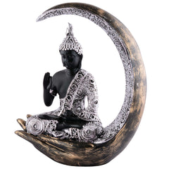 Gautam Buddha Statue Showpiece Idol Figurine for Feng Sui, Vastu, Home Decor, Office, Diwali, Gifting, Living Room, Bedroom, Study Table -27