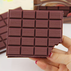 Chocolate Flavor Notebook Creative Biscuit Memo Book Stationery Small Gift