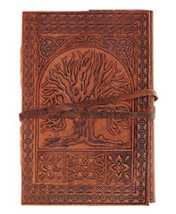 Leather Journal Diary with Premium Antique String Closure vintage Journal handmade 200 pages white unruled|travel Diary|personal journal -9