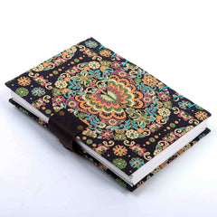 Journal Diary with Lock - Special Binding Unruled Diary with Serigraphy Art Butterfly Print