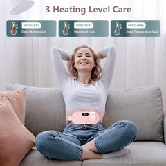 Period Cramp Relief Massager With Heating Pad For Back Pain Cramp free- Period Cramp Relief Heater & Massager