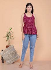 Sleeveless Kurti - Size M