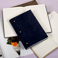 Soft Cover Suede leather diary journal