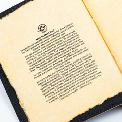 Vintage Leather Bound Diary with Mother of Earth Print
