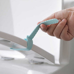 4 Pcs Toilet Seat Lifter Band, Foldable Toilet Cover Seat Lid Lifter Handle Bathroom Accessories