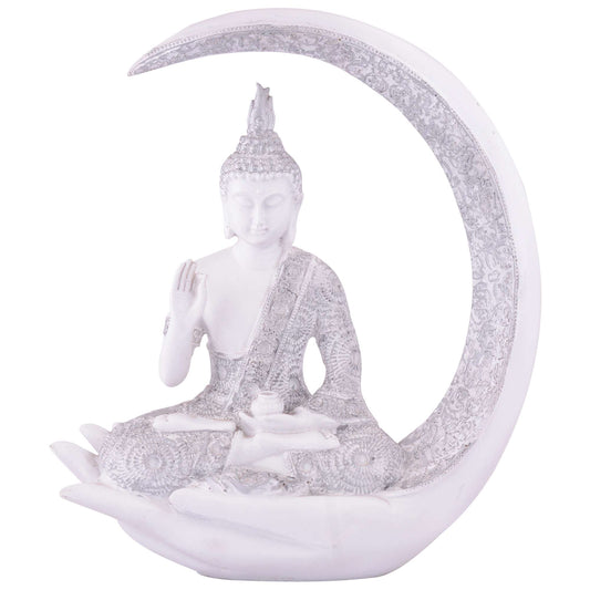 Gautam Buddha Statue Showpiece Idol Figurine for Feng Sui, Vastu, Home Decor, Office, Diwali, Gifting, Living Room, Bedroom, Study Table -27