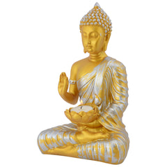 Gautam Buddha Statue Showpiece Idol Figurine for Feng Sui, Vastu, Home Decor, Office, Diwali, Gifting, Living Room, Bedroom, Study Table -27