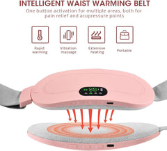 Period Cramp Relief Massager With Heating Pad For Back Pain Cramp free- Period Cramp Relief Heater & Massager