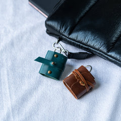 Miniature Journal  Key-ring Crafted with High Quality Leather(1 key-ring)