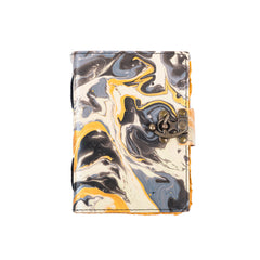 Vintage Leather Bound Diary with Mother of Earth Print