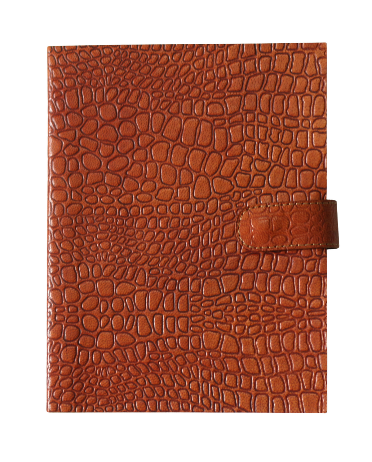 Vintage Handmade Genuine Leather Journal | Premium Antique button Closure | 200 Handmade White Pages -1