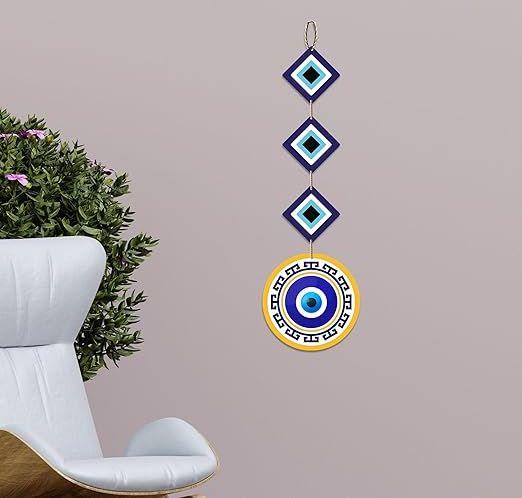 Attractive Design Wooden Wall Hanging for Home Decor | Decoration Livingroom | Modern Artworks Items | Peace Charm Accents | Door Entrance Decorative Hangings (WH_8502N)