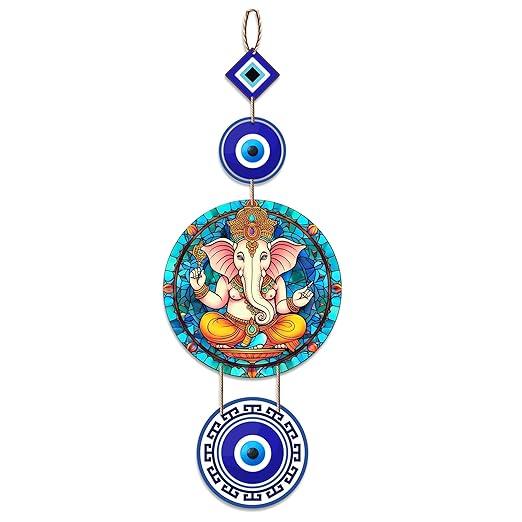 Attractive Design Wooden Wall Hanging for Home Decor | Decoration Livingroom | Modern Artworks Items | Peace Charm Accents | Door Entrance Decorative Hangings (WH_8510N)
