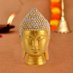 Gautam Buddha Statue Showpiece Idol Figurine for Feng Sui, Vastu, Home Decor, Office, Diwali, Gifting, Living Room, Bedroom, Study Table -27