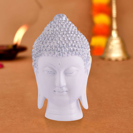 Gautam Buddha Statue Showpiece Idol Figurine for Feng Sui, Vastu, Home Decor, Office, Diwali, Gifting, Living Room, Bedroom, Study Table -27