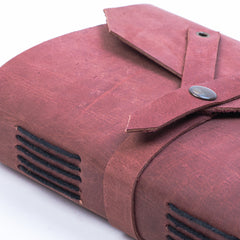 Vintage Leather Journal Diary with Belt
