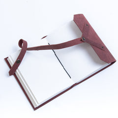Vintage Leather Journal Diary with Belt