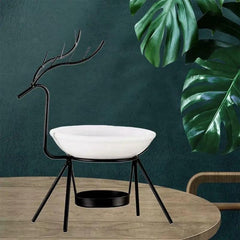 🦌 Majestic Deer Burners – Aromatherapy Diffuser, Oil Burner & Candle Holder (Black & White)