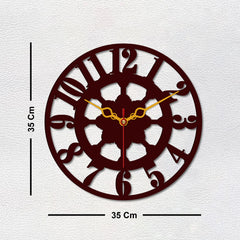Classic Style Wooden Wall Clock