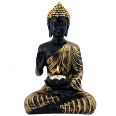 Gautam Buddha Statue Showpiece Idol Figurine for Feng Sui, Vastu, Home Decor, Office, Diwali, Gifting, Living Room, Bedroom, Study Table -27