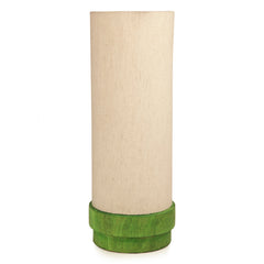 35.6 cm Wooden Lamp Green
