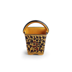 'Mughal Floral' Hand-painted Ceramic Cutlery & Stationery Holder