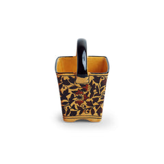 'Mughal Floral' Hand-painted Ceramic Cutlery & Stationery Holder