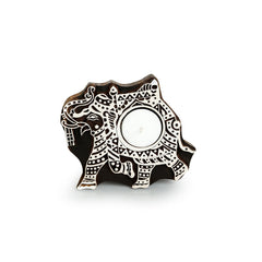 🐘 Enthralling Elephant Tea-Light Holder – A Tribute to Timeless Craft