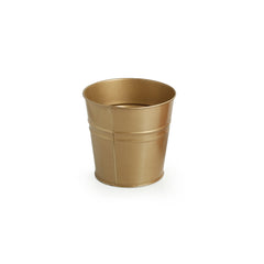 'The Owl Buckets' Wall Planter Pots In Galvanized Iron (Set of 2)