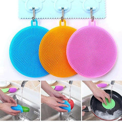 5 Pcs Silicone Dish Scrubber