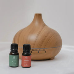 🌫️ Premium Ultrasonic Aroma Diffuser with Remote – 550ml Large-Capacity Mist Diffuser & LED Mood Light